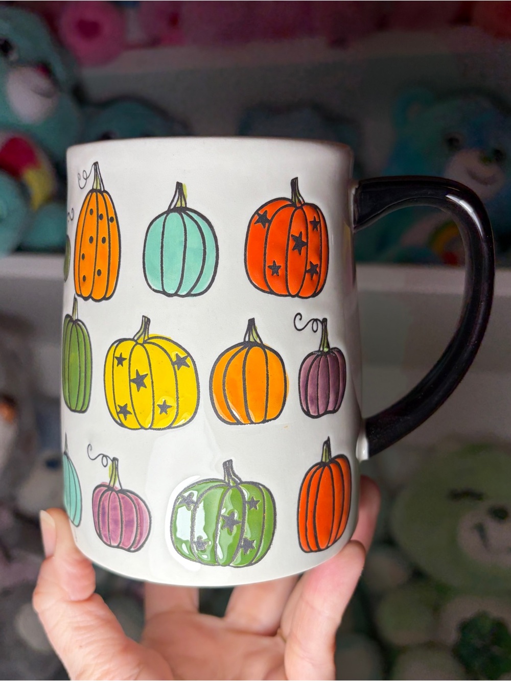 Fall Decorative Pumpkin Pattern Mug “Gourd Times”